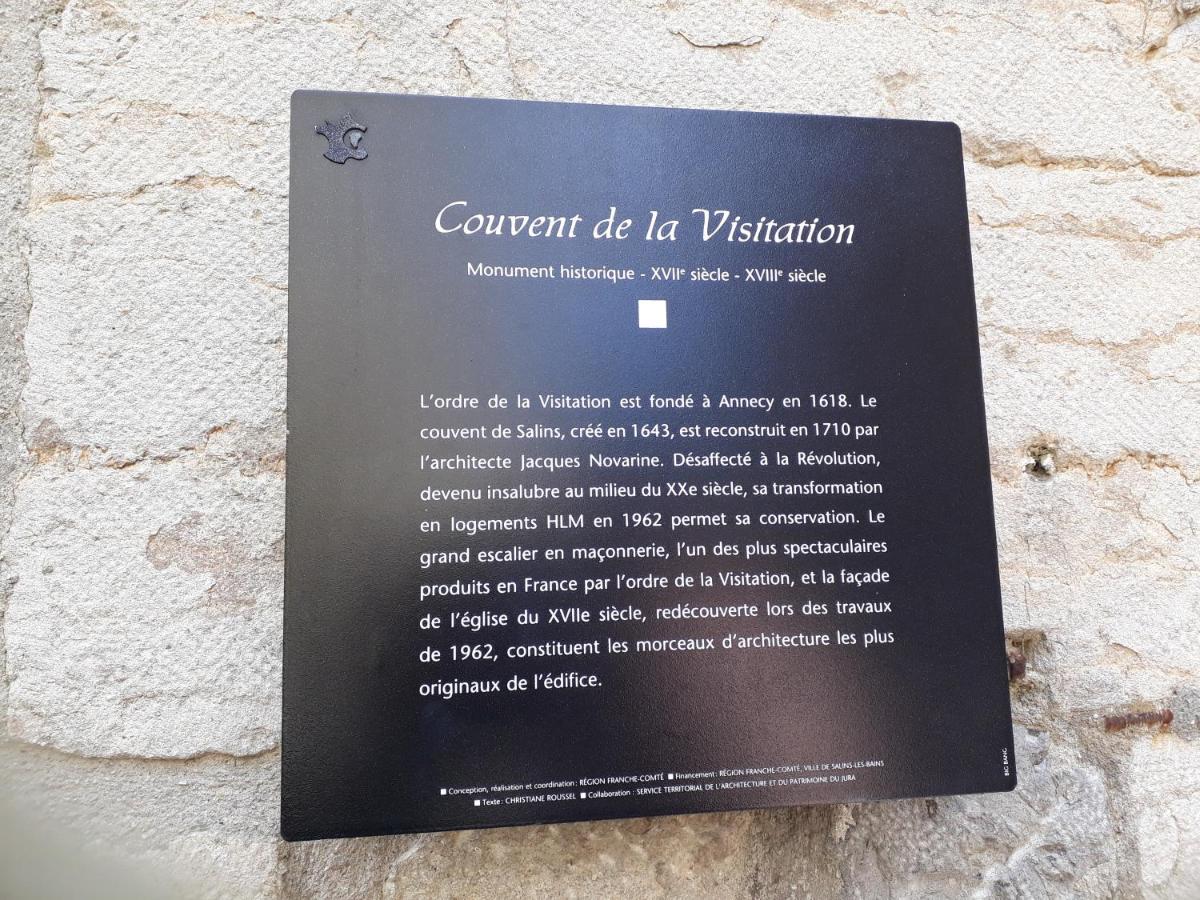 O'Couvent - Appartement 71 M2 - 1 Chambre - A222 Salins-les-Bains Exterior foto